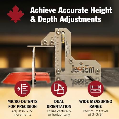 JessEm 07310 14 Guage Stainless Steel Tool Setting Gauge Imperial Large - Image 3