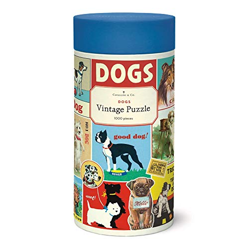 CAVANILLI & CO. Cavallini Papers & Co. Dogs 1000-Piece Jigsaw Puzzle, Multi-Colour - Image 5