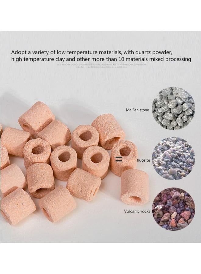 بيت البكتيريا البيولوجية، وسائط التصفية الدائرية المصنوعة من السيراميك الحيوي، 500 جرام - Image 5