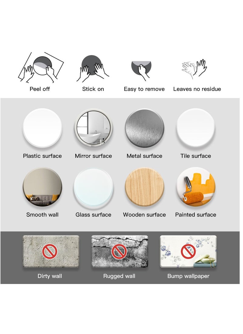 Y&D Tropical Art Fresh Leaf Self-Adhesive Removable Wall Stickers Perfect For Bedroom Corner Skirting In Living Room  - Image 5