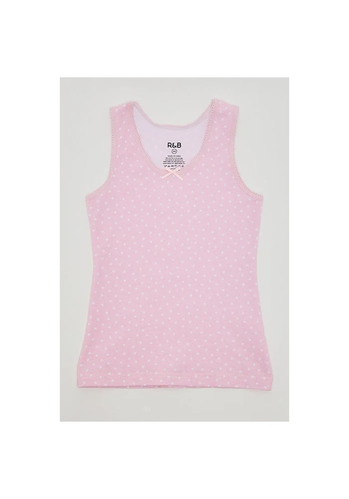 R&b 3 Pack Printed Sleeveless Camisoles