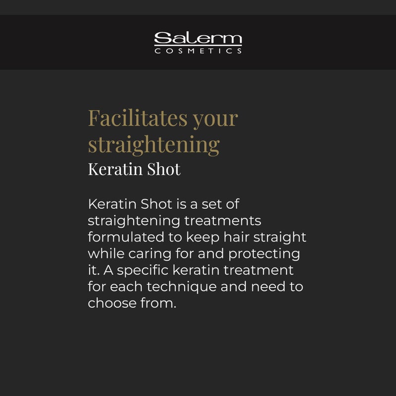 Salerm ساليرم - شوت الكيراتين - شامبو خالي من الكبريتات - 500 مل - تحضير وصيانة لعلاج فرد الكيراتين - شعر ناعم ولامع - Image 5