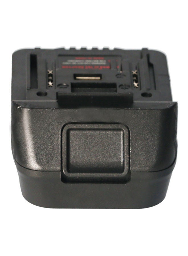 NIBEMINENT Lithium Battery Convert Adapter Black 11.50x5.50x8.80cm - Image 2