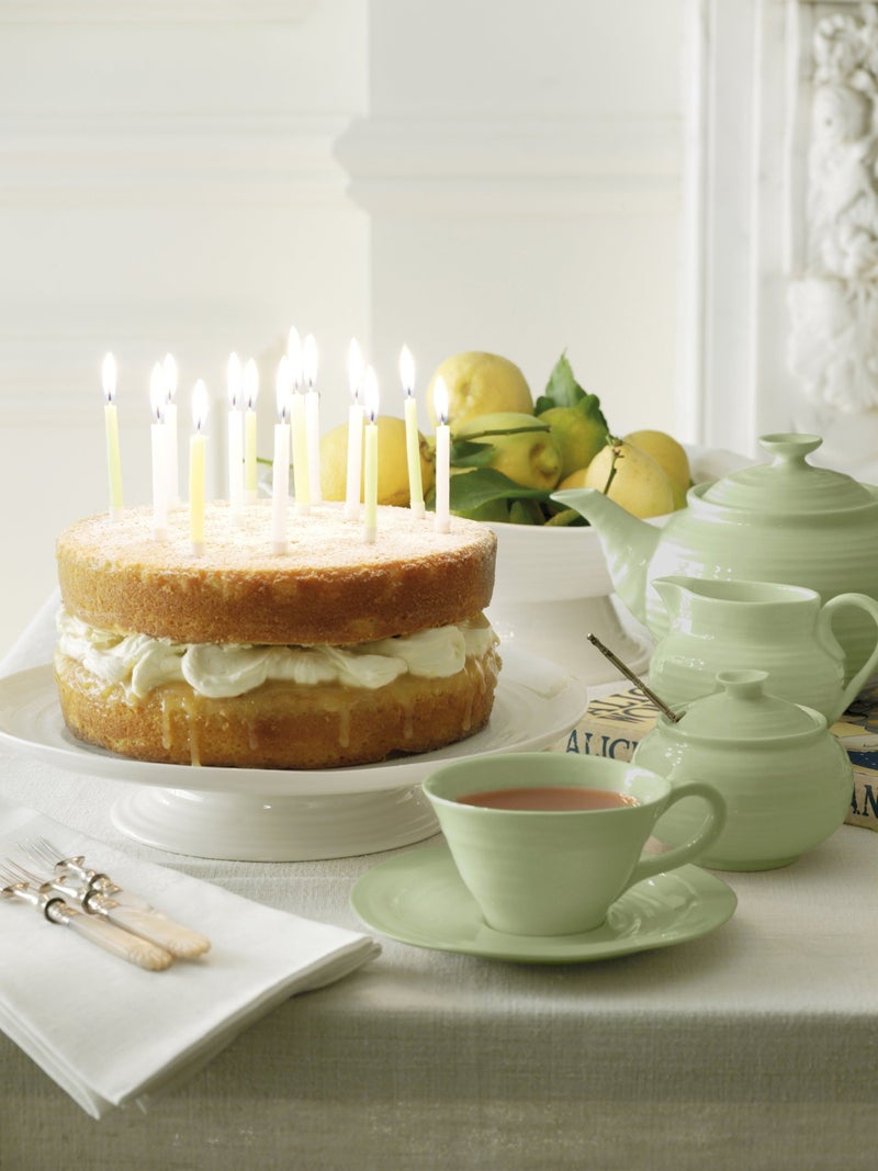 Portmeirion Sophie Conran Celadon Cream Jug | 10 Oz Small Creamer Pitcher for Coffee and Milk | Made from Fine Porcelain | Dishwasher and Microwave Safe - Image 2