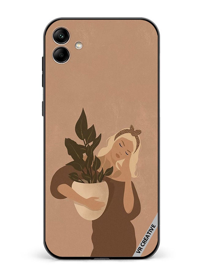 VR CREATIVE Protective Case Cover For Samsung Galaxy A04 Holding Vase Design Multicolour - Image 1