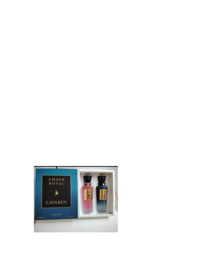 Laveen Package Laverne Royal Amber Set for Unisex 2*100 ml