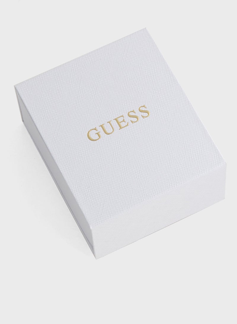 GUESS Squared Logo Necklace  - Image 4