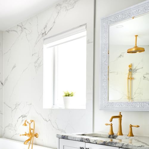 WAPANE وَابَانِ 90" × 3.1" شريط فوم ذاتي اللصق، تريم م molding، حدود ورق جدران مرنة، خطوط حواف جدارية ثلاثية الأبعاد، تريم قاعدة الجدار للمنزل، فندق، ديكور DIY - Image 5