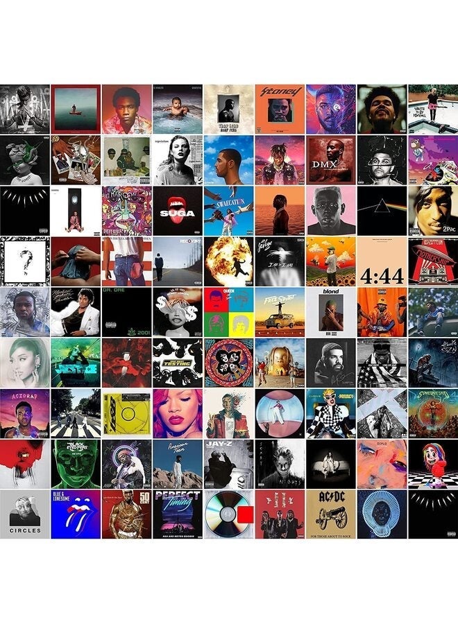 Wall Collage Kit, Album Cover Posters, Music and Band Posters for Room, Bedroom - Image 1