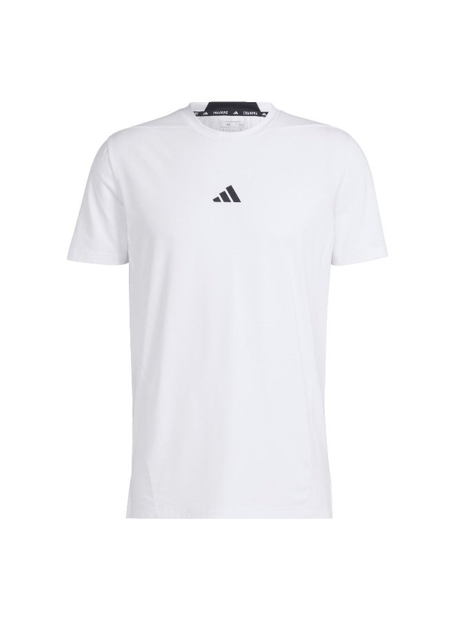 Adidas D4T Tee White Training T-Shirts For Men XS - Image 1