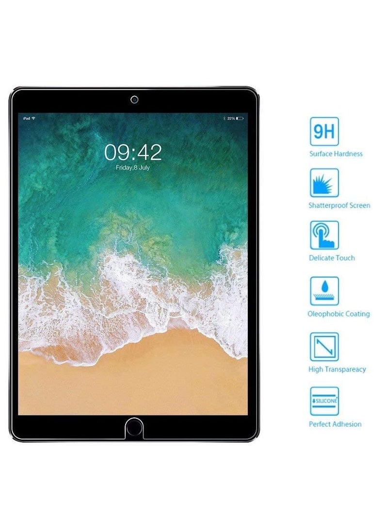 DUSALA Clear Tempered Glass Screen Protectors for iPad/iPad Pro - Image 2