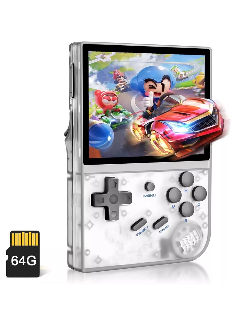 ANBERNIC  - RG35XX Handheld Game Console 3.5 inch IPS Retro Games Consoles Classic Emulator Hand-held Gaming Console Preinstalled Hand Held Video Games System 64GB - Image 1