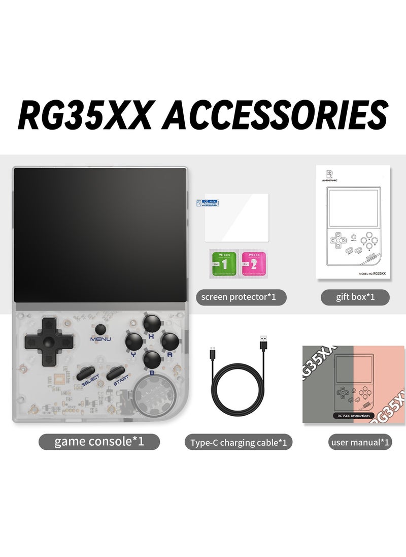 ANBERNIC  - RG35XX Handheld Game Console 3.5 inch IPS Retro Games Consoles Classic Emulator Hand-held Gaming Console Preinstalled Hand Held Video Games System 64GB - Image 1