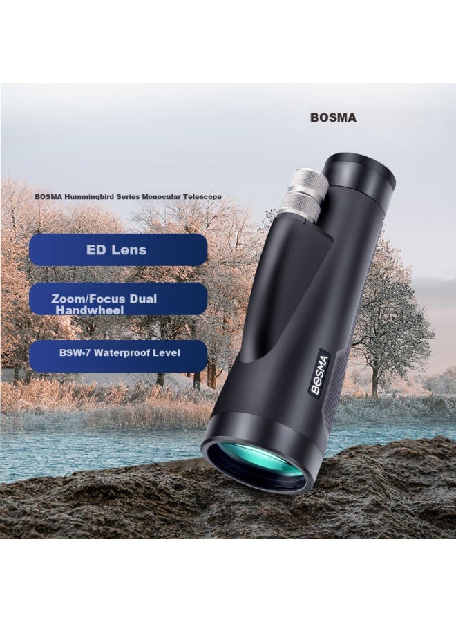 Bosma Hummingbird 8-24x42ed High-definition High-magnification Binoculars, Ed Lens, Nitrogen-filled Waterproof Monocular Telescope