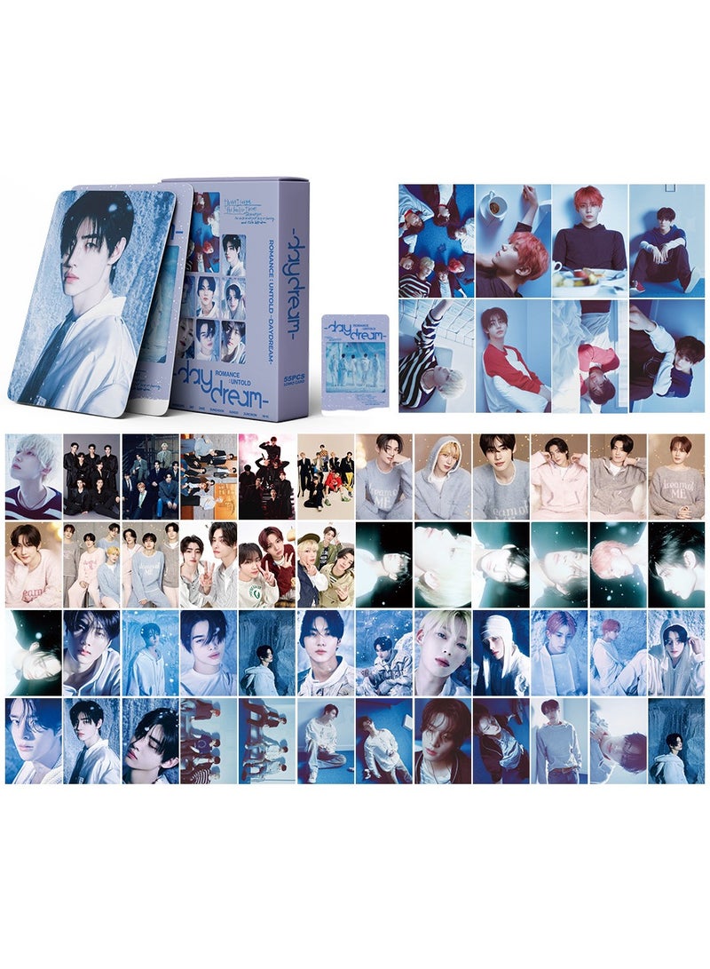 NIBEMINENT 55 Pcs Kpop Enhypen ROMANCE:UNTOLD-daydream Lomo Cards Card For Fans Collection Gifts - Image 1