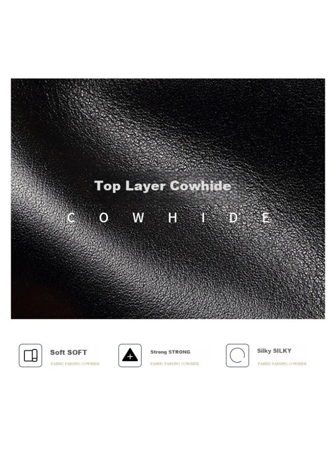 Golf Men'S Genuine Leather Short Wallet With Multiple Card Slots And Banknote Clip In Gift Box - Image 2