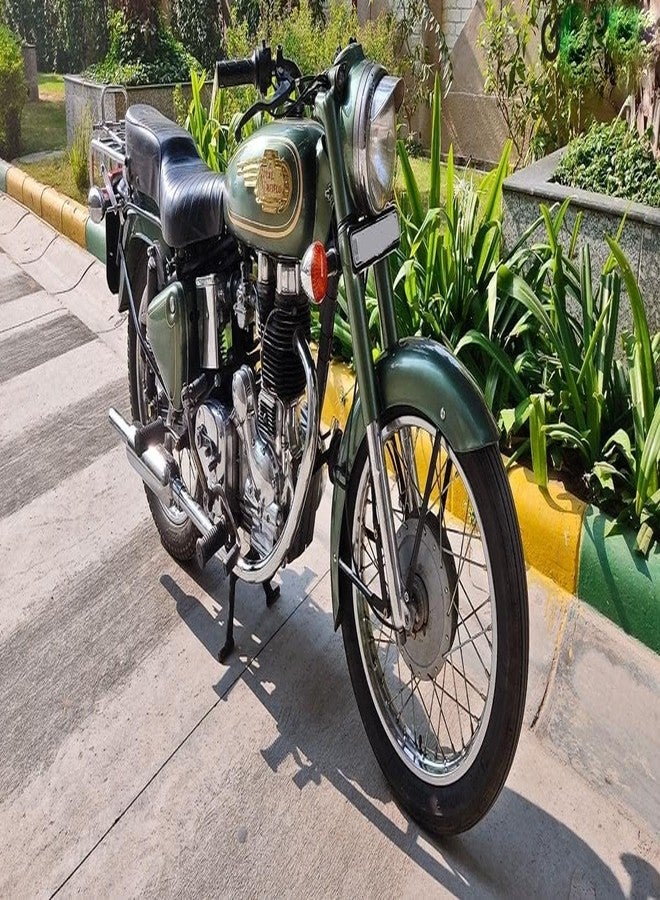 VTRUST مصباح خلفي للدراجة من VTRUST، ضوء LED برتقالي ساطع، متوافق مع دراجات رويال إنفيلد ستاندرد 350 و 500 - Image 3