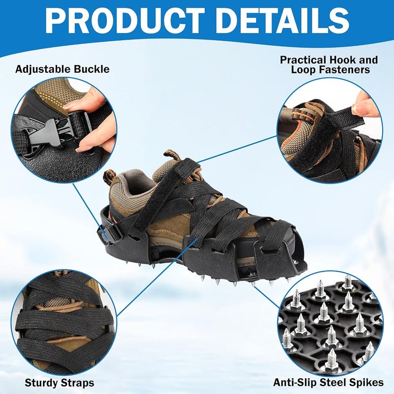TRINKA Epoxy Floor Spiked Shoes with 0.47" Short Spikes - Image 3