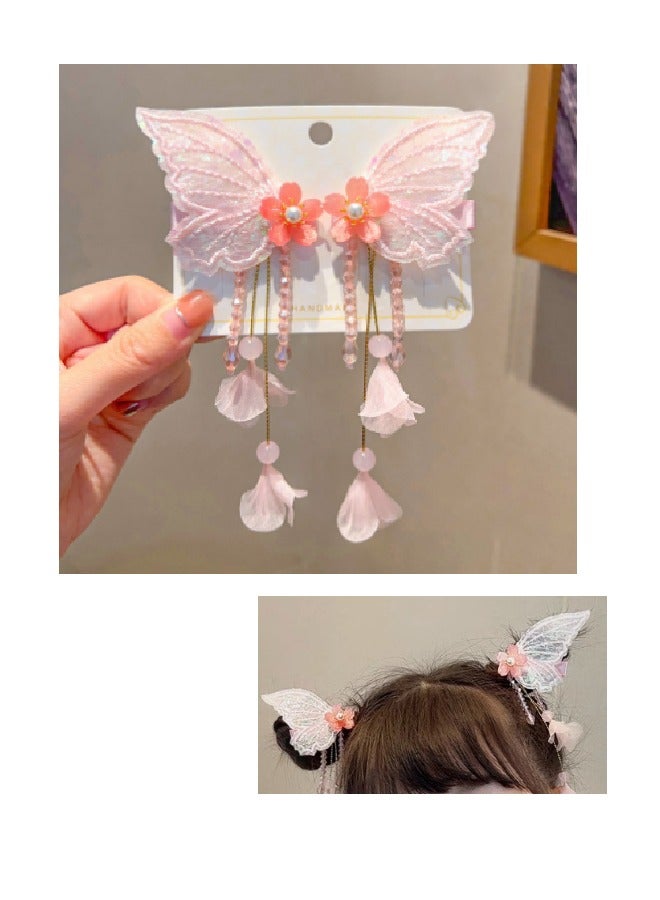 قطعة الرأس بأجنحة القوس مع هامش -عرض ملحقات النساء/الفتيات - Image 1