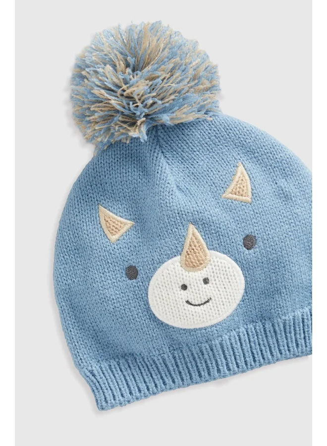 mothercare Blue Rhino Beanie Baby Hat