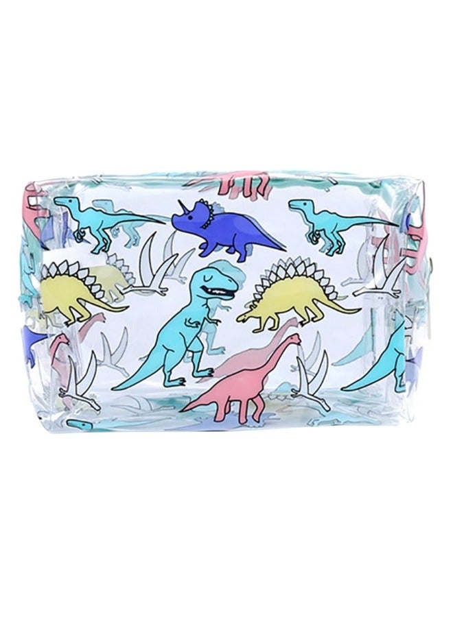 Dinosaur Printed Cosmetic Bag - Image 1