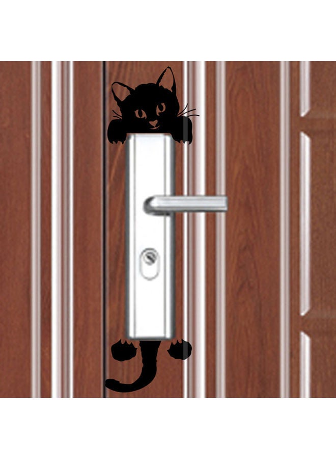NIBEMINENT Kitten Switch Sticker On-Off Cat Black 20 x 10 1cm - Image 5