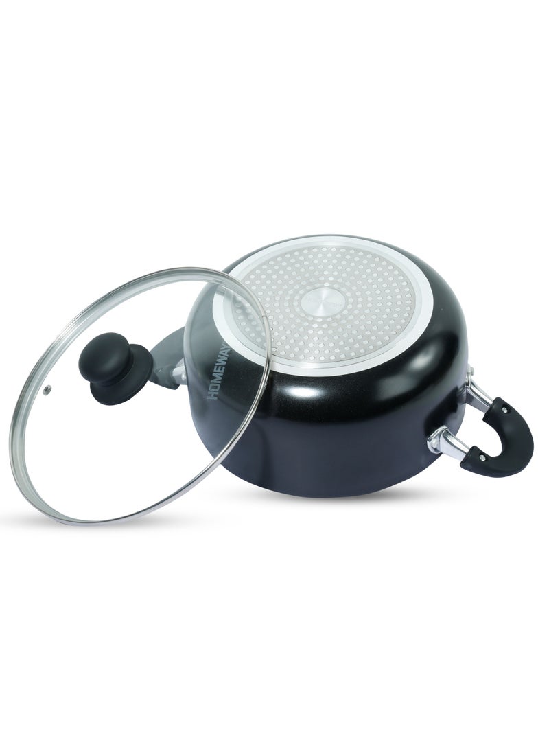 Homeway 26 CM Nonstick Casserole - Durable Nonstick Cookware for Everyday Cooking - Image 3