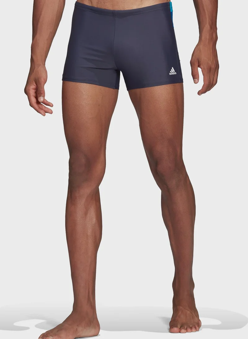 Adidas Colourblock Swim Boxer