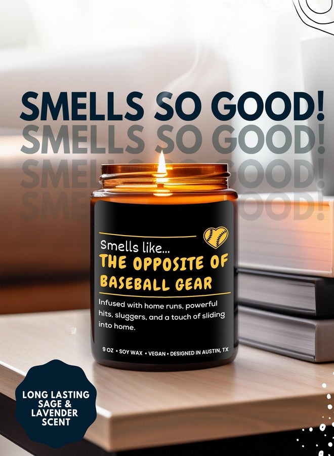 Rosa Vila Baseball Candle, Baseball Gifts for Sports Lovers & Teenagers, Sport Mom Gifts Ideas, Birthday Presents for Teens, Christmas, Gift-Ready - Image 5