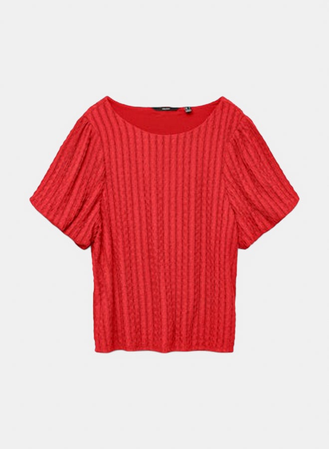 VERO MODA VERO MODA Womens Nomi Shortsleeve Top Juniors 