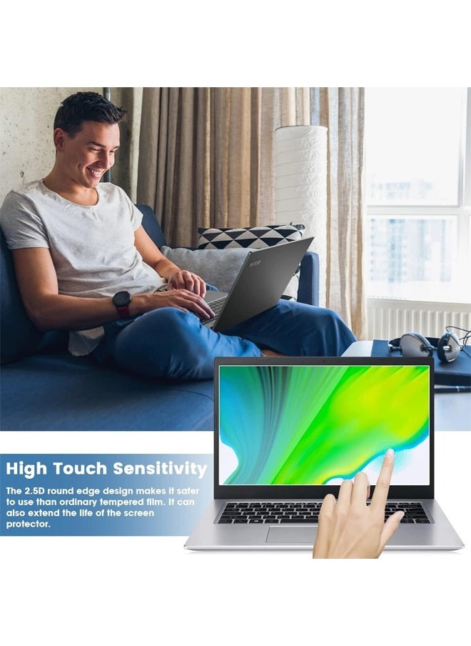 Taimi Laptop Screen Protector Tempered with All Laptops Portable Monitor with Aspect Ratio Ultra Clear Hardness Tempered Glass Shield 15.6"  - Image 5