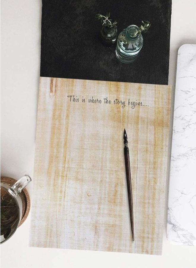 Set of 10 Plain Egyptian Papyrus Paper 12x16 Inch (30x40 cm) - Ancient Pharaonic Alphabet Paper, Papyrus for Art Projects, Scrapbooking, School, Perfect Paper for Learning History - Image 5