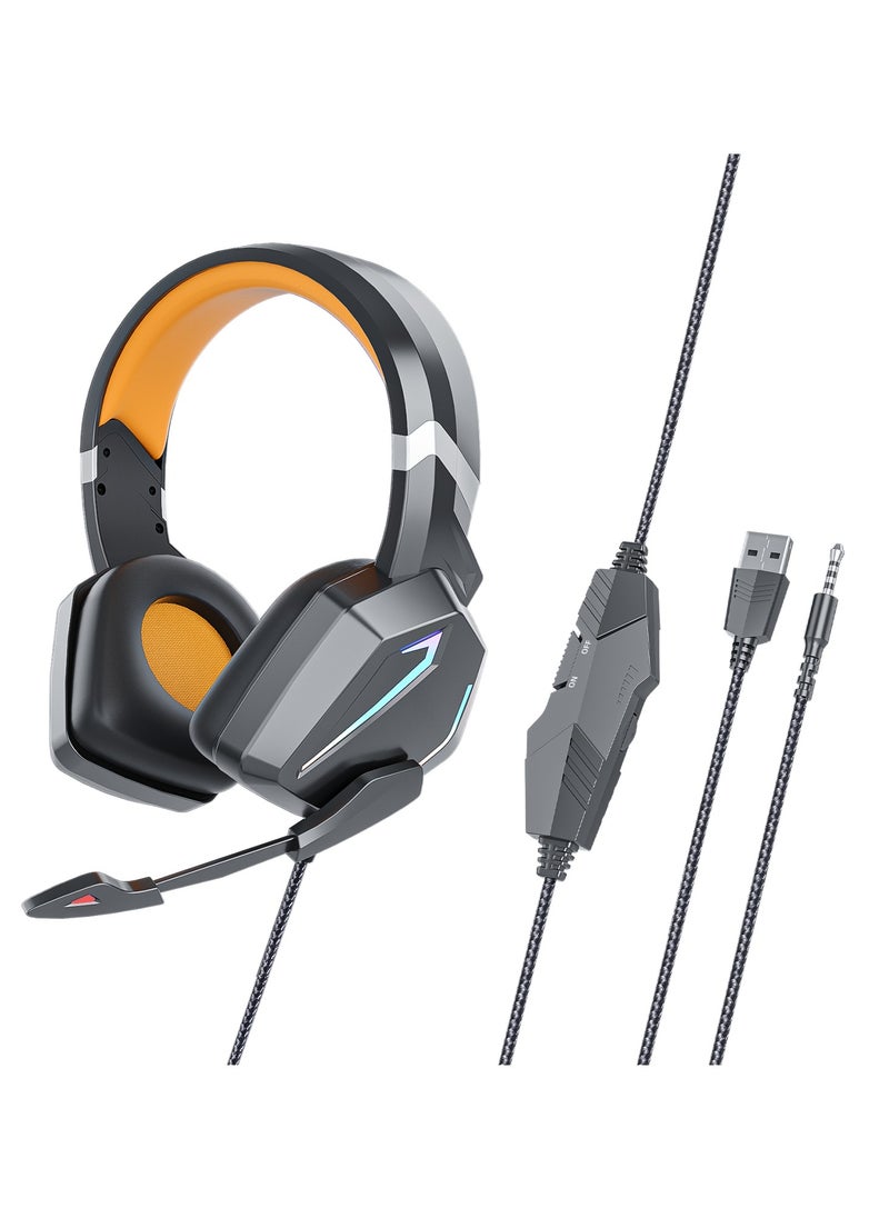 SOYTO Professional RGB Gaming Wired Headphones For PS4/PS5/XOne/XSeries/NSwitch/PC  - Image 3