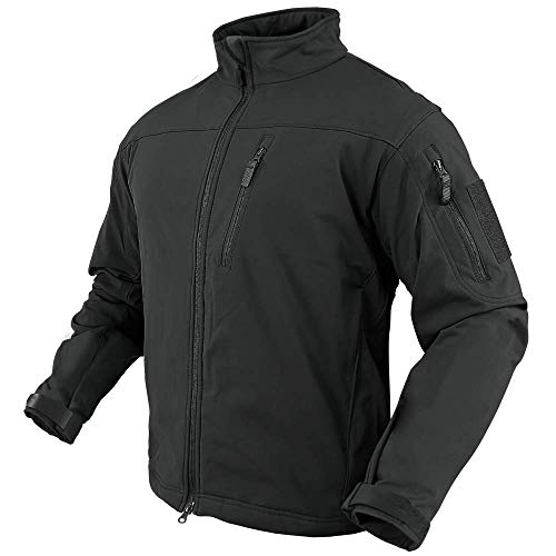 Condor Phantom Soft Shell Tactical Jacket (Black, Medium) - Image 1