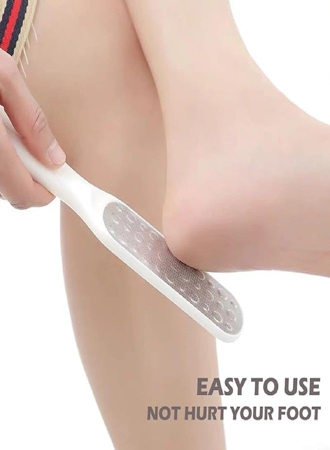 KRIVETY Foot Files For Hard Skin,Doule Sided Foot Scrub For Cracked Heels,Dead dry Skin Remover Scraper Rasp Exfoliator Callus Corn Remover Pedicure Foot Care Tools,Not Hurt Your Feet (Black) - Image 4