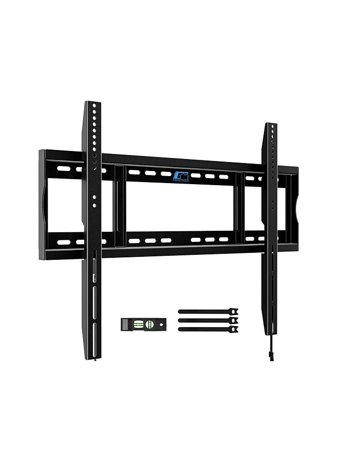 Heavy-Duty Wall Mount TV Bracket – Supports Flat & Curved Screens 48–120 inches, Space-Saving VESA Compatible - Image 1
