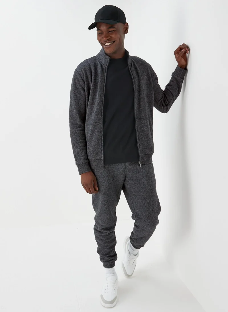 Matalan Grey Grey Grindle Essential Cuffed Joggers for Men | Best Price UAE