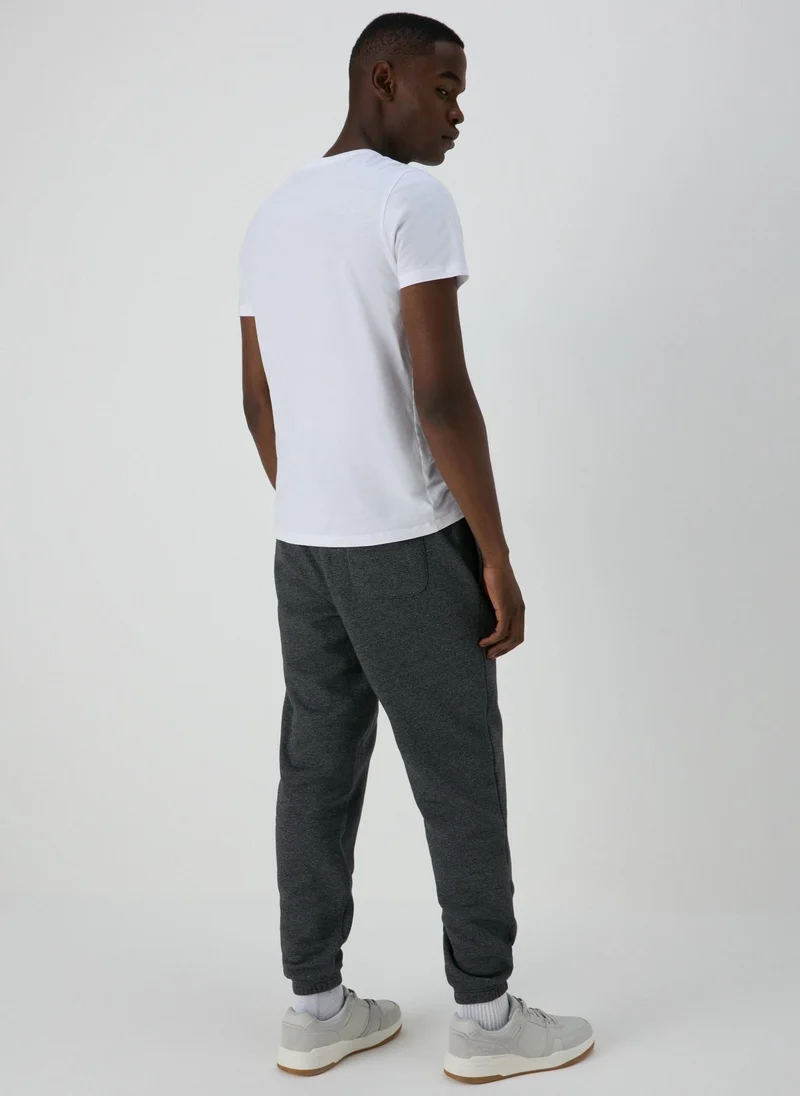 ماتلان Grey Grindle Essential Cuffed Joggers