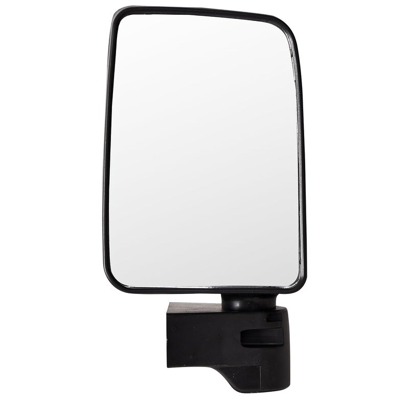 UNO Minda RV-11002R-WHT Shatterproof Glass Rear View Mirror (White)- Right Hand Side for Mahindra Bolero (New) - Image 1