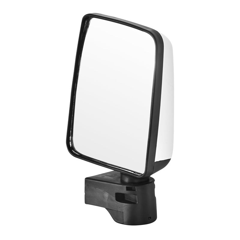 UNO Minda RV-11002R-WHT Shatterproof Glass Rear View Mirror (White)- Right Hand Side for Mahindra Bolero (New) - Image 2