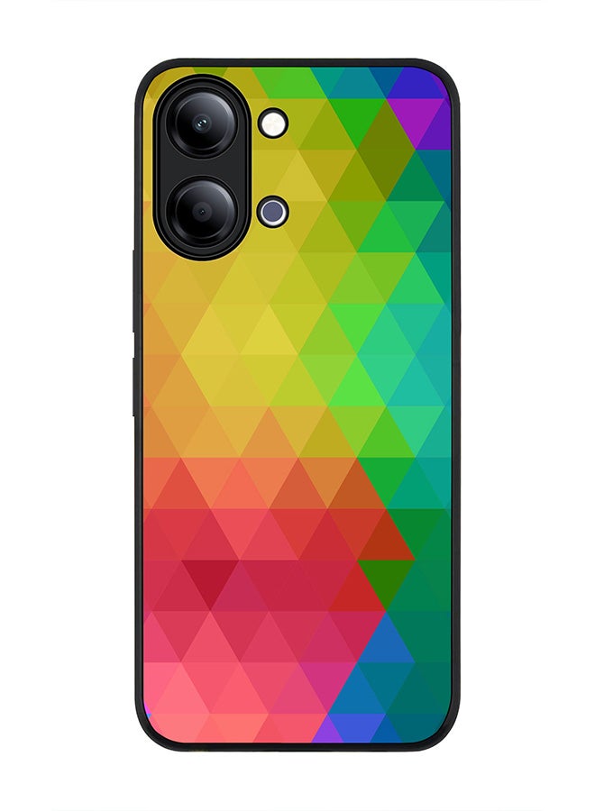 Stylizedd For vivo Y21 / Y11 Case,Slim fit Camera Protection, Shockproof Thin Phone cover  - Tropical Prism - Image 1