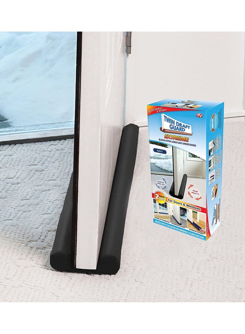 Twin Draft Guard - Energy Saving Under Door Draft Stopper - Image 5