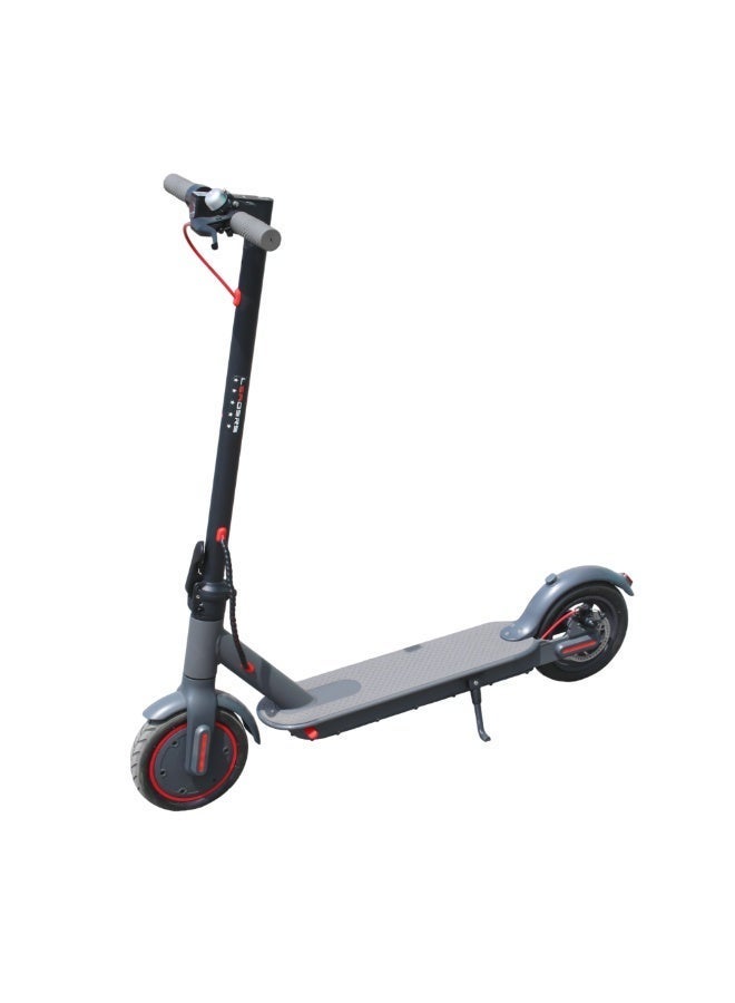 Leaders Electric Scooter 350W Motor 36V Lithium Battery 30km Range 30kmh Top Speed 8.5 Inch Tires Aluminum Frame Grey Color App Control - Image 1