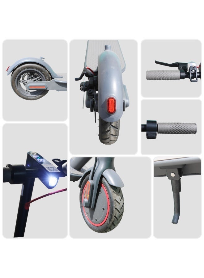 Leaders Electric Scooter 350W Motor 36V Lithium Battery 30km Range 30kmh Top Speed 8.5 Inch Tires Aluminum Frame Grey Color App Control - Image 5