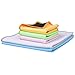 ECO-FUSED EcoFused Microfiber Cleaning Cloths 5 Pack DoubleSided Cleaning Cloths Microfiber and Suede Cloth for Smartphones LCD TV Tablets Laptop Screens Camera Lenses Multi Color Size - Image 1