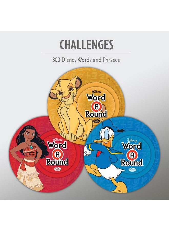ThinkFun Think Fun Disney WordARound: Read The Word Around The Card Trivia Game for 10+ - Image 2