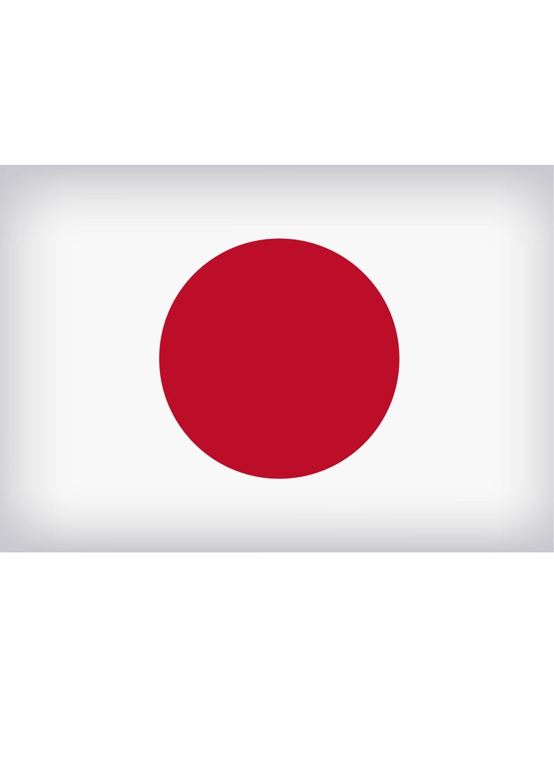 Vitacelli JAPAN Flag National Day Durable Long Lasting For Outdoor And Indoor Use For Building Home And Car Decoration 150X90CM  - Image 3