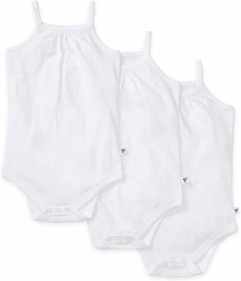 Burt's Bees Baby unisex-baby Bodysuit, 3-pack Short Long Sleeve One-piece Bodysuits, 100% Organic Cotton Bodysuit - Image 1