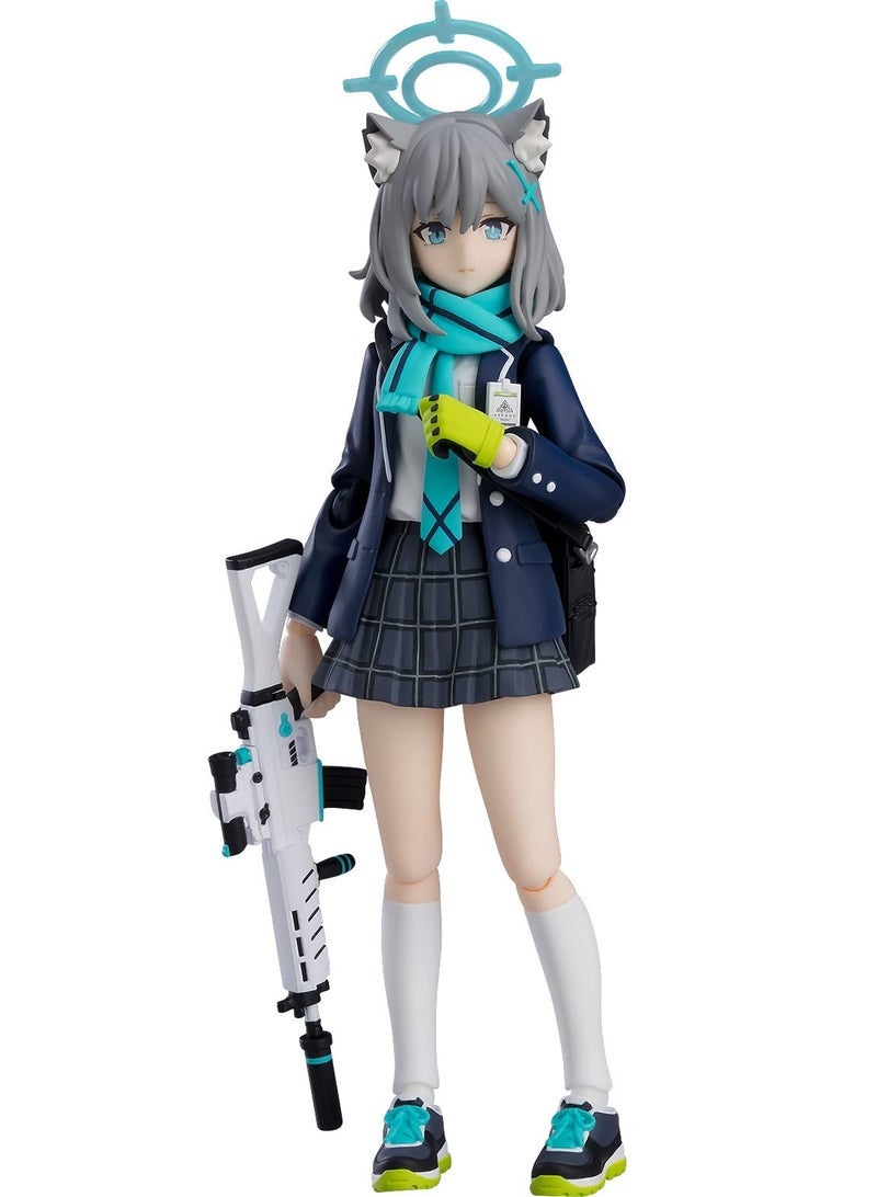 general تمثال أكشن شيروكو سوناوكامي من بلو أركايف بارتفاع 15 سم، لعبة أنمي لتزيين المكتب وغرفة النوم - Image 1