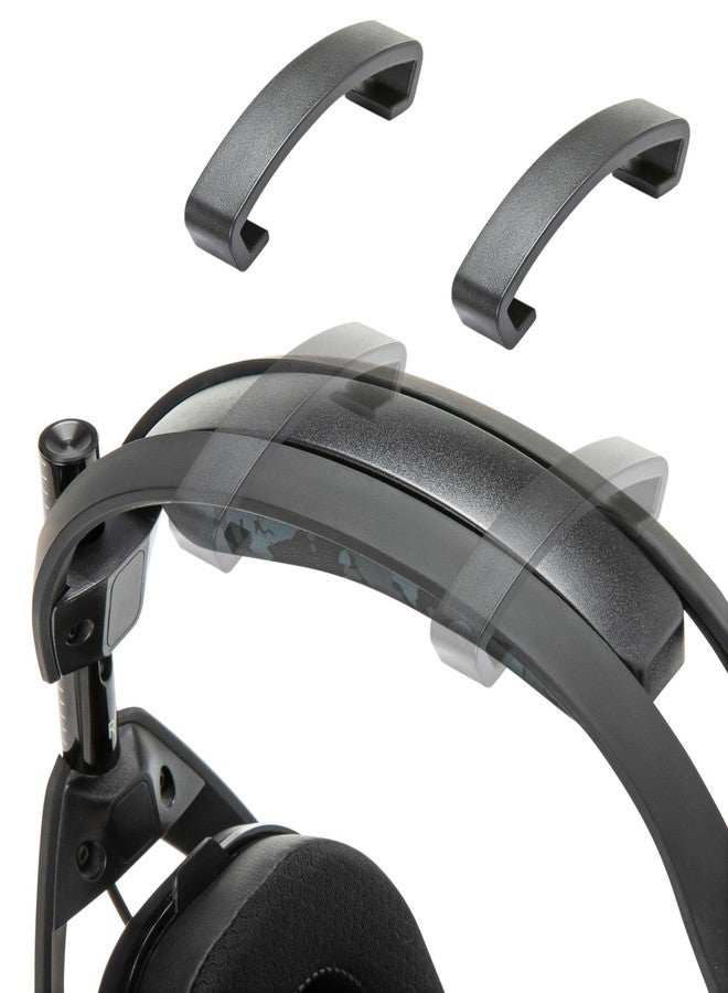 WC ClampZ A50 - Headband Support Brace Clamps (2-Pack) Compatible with Astro A50 Gen 4, Gen 5, A50X, & More by Wicked Cushions | Prevent Headband Flipping & Maximize Comfort | Black - Image 1